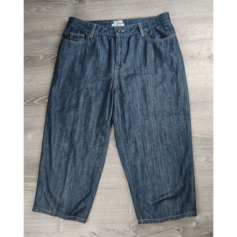LL‎ Bean Classic Fit Cropped Jeans Womens Size 14 Regular Denim Pants